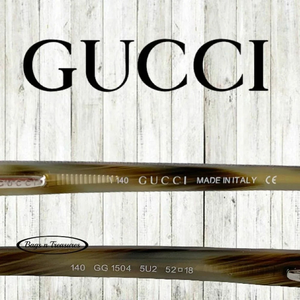 GUCCI Eyeglass Frames - EUC - Picture 7 of 9